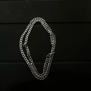 Stainless Steel Cuban Necklace for Men and Women