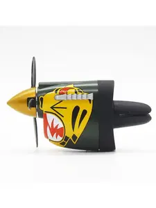 P-40 Fighter Plane Air Vent Decoration Warhawk Car Air Freshener Vent Clip Long Lasting Odor Easy Install Fits Most Air Vents