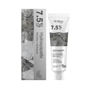 Nano Hydroxyapatite Toothpaste 7.5% Nhap, 4.23 Oz, Strengthen Enamel, Fluoride-Free, Natural Mint, Suitable for Sensitive Teeth