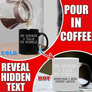 12oz Heat sensitive coffee mug