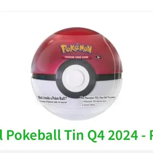 Poke ball tin 2024