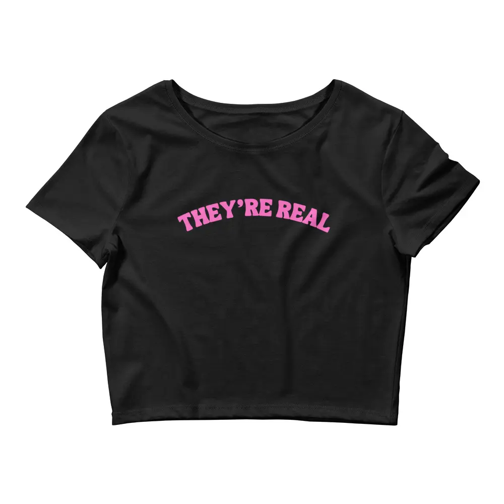 They’re Real Unhinged Crop Top