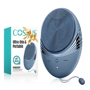 COSLUS FBS01 Facial Cleansing Brush,Silicone Face Scrubber Brush Waterproof Rechargeable for Men & Women,5 Cleansing Modes,Electric Facial Cleanser for Deep Cleansing,Gentle Exfoliating Removing Blackhead mothersdaygift