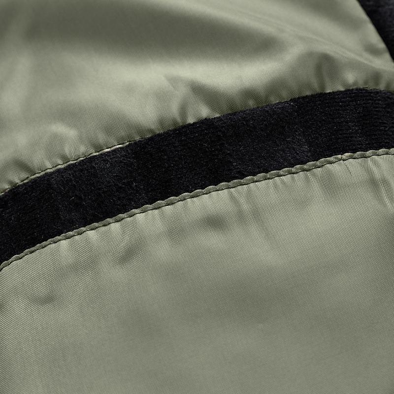 Men's Black Patterned Suede Fleece Jacket with Chest Flap Pockets & Button Closures for Autumn Wear - Stylish & Practical Tops - Aesthetics - Fashion