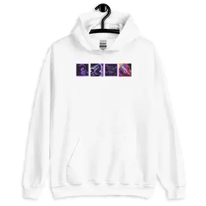 Arcane Jinx Embroidered Hoodie | League of Legends Anime Style Sweatshirt