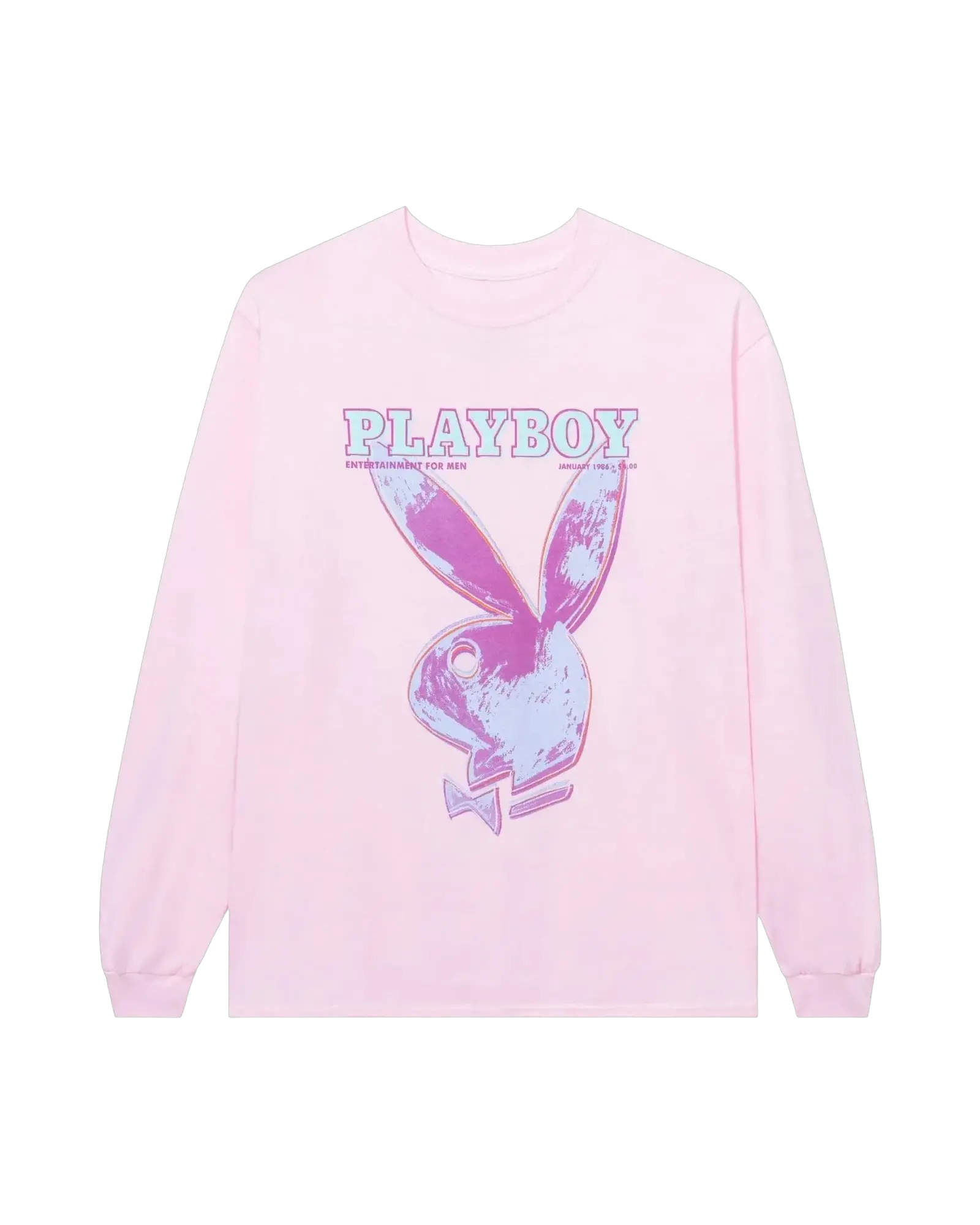 Playboy January 1986 Pop Art Cover Long Sleeve T-Shirt