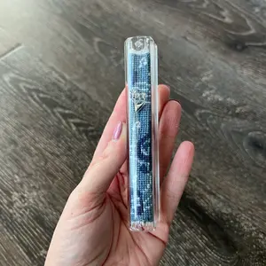 Handmade Jewish Mezuzah Kit: Needlecraft DIY Gift