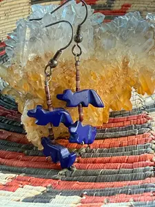 Lapis Fetish Earrings