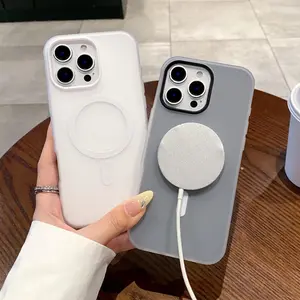 Dopamine Jelly Magnetic Case With Skin-Feel Matte Finish| Macaron Colors For IPhone 11–17 Series, Soft & Anti-Fingerprint, Shockproof Bumper, Strong MagSafe Ring, Slim Design Stripe Phone anxiety designer