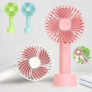 Portable Rechargeable Fan Mini Handy Fan Pocket Size Air Cooler USB w/ Battery