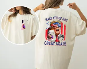 Miler Lite Pink Version Make 4th of July America Great Again Shirt Sweatshirt Hoodie