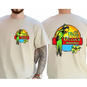 It's 5 o'clock somewhere Jimmy Bufett TShirt, 5 o clock somewhere Sweatshirt Hoodie, Gift For Fans, Graphic Clothing