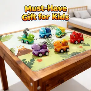 6pcs Mini Car Toy Set – Dinosaur, Engineering, City | Educational Toddler Gift