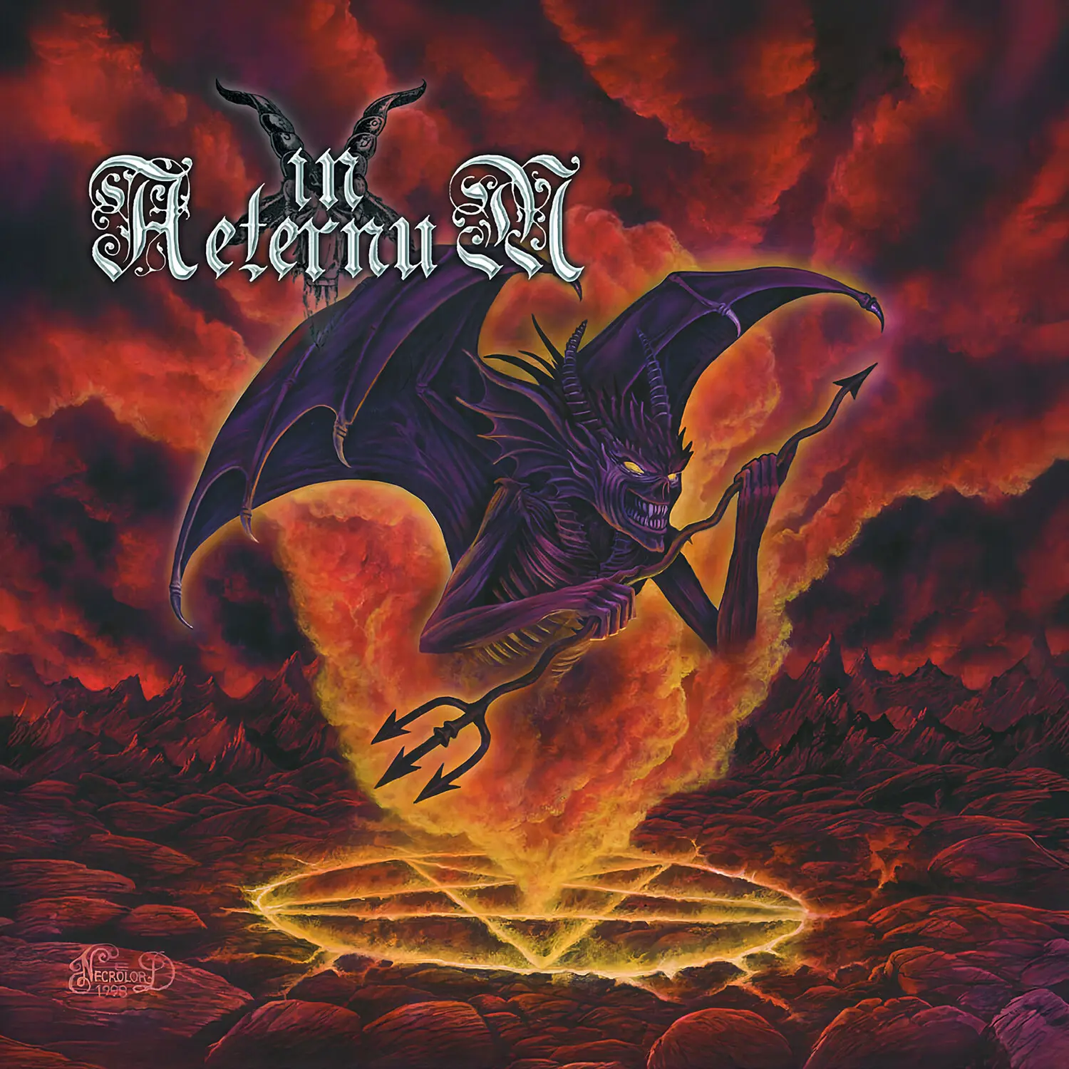 In Aeternum - Forever Blasphemy Heavy Metal Album [Compact Disc-CD] with Booklet, Jewel Case Packaging, 2026 Release, English Lyrics
