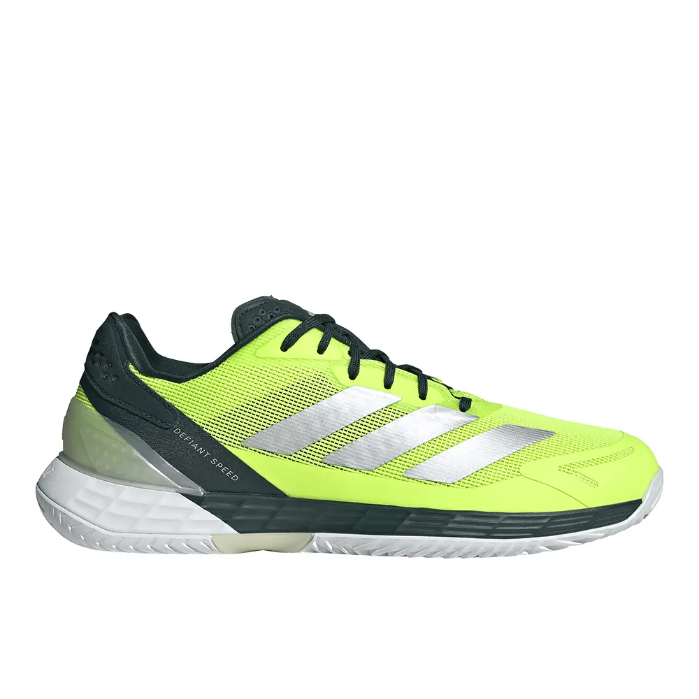 adidas Mens Defiant Speed 2 Tennis Sneakers Shoes - Green