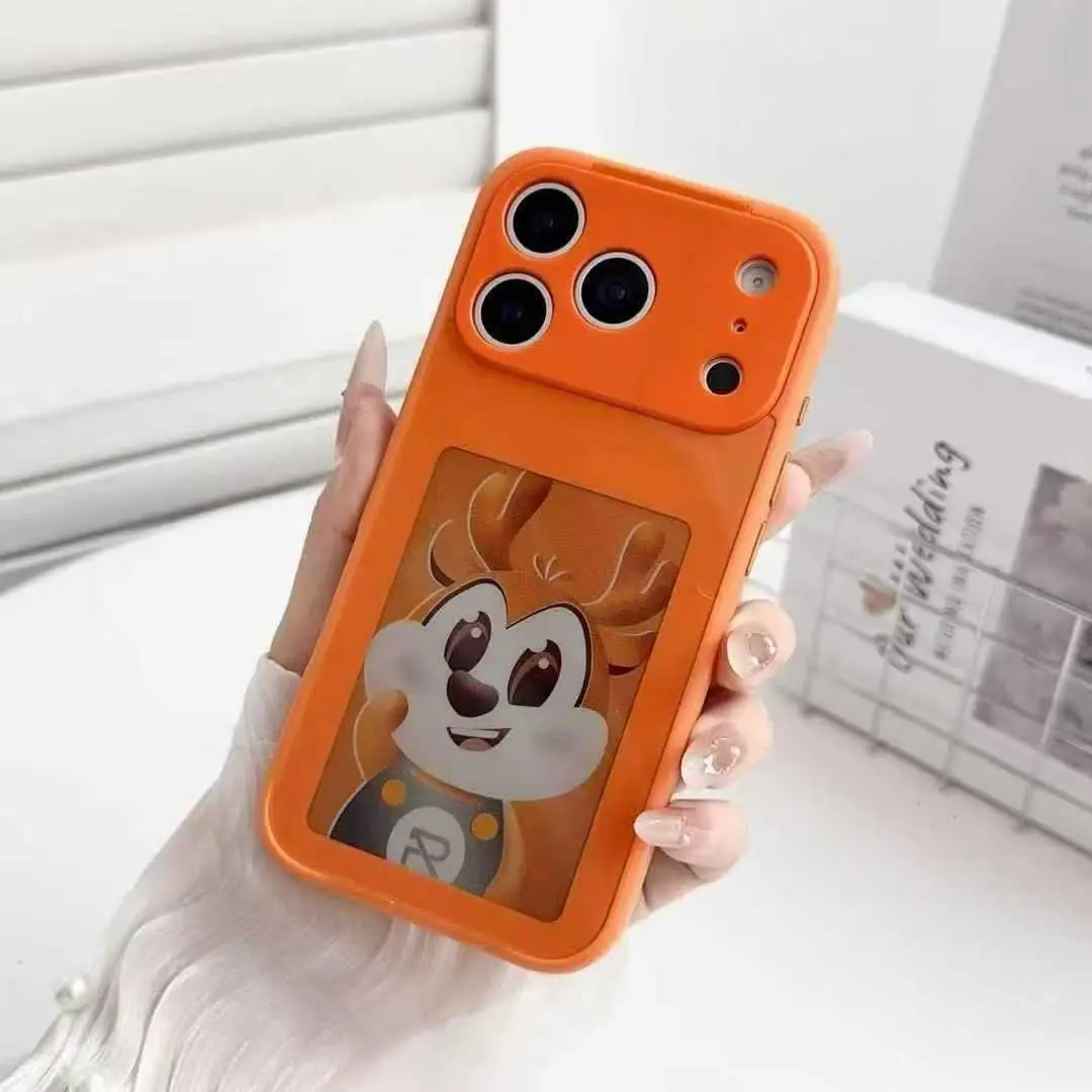 iPhone 17 Pro Max/pro Smart Display Protective Case, HD Electronic Screen with NFC Photo Display, Digital Storage Protection Cover, Casing