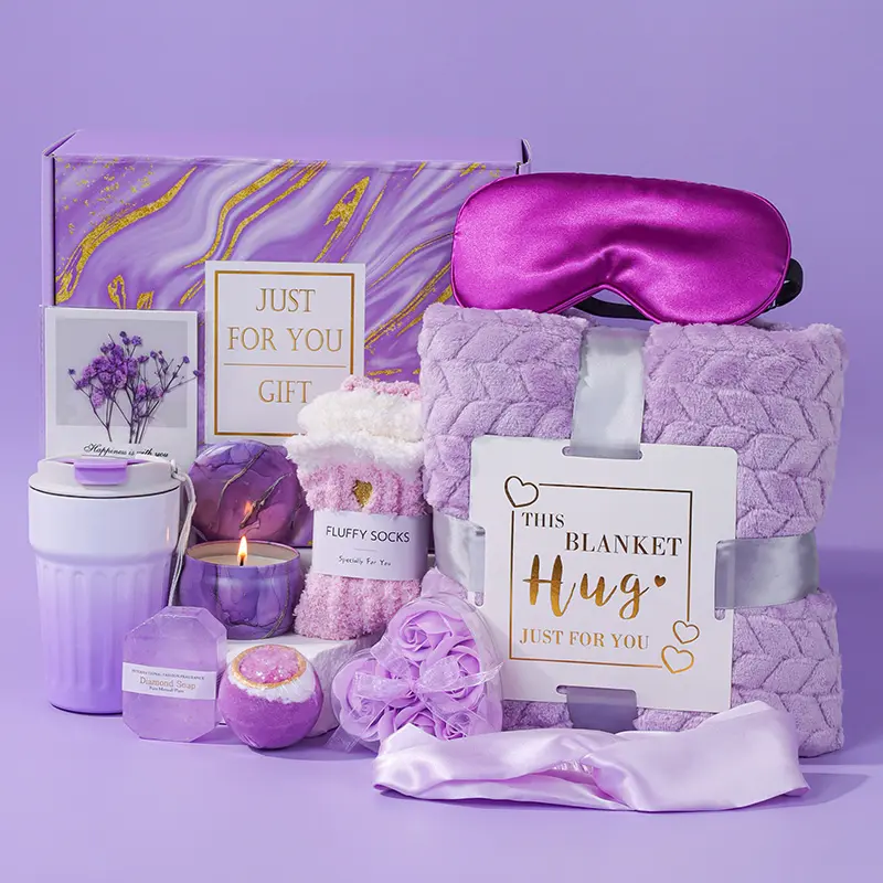 Lavender (with blanket & 40oz Insulated tumbler)