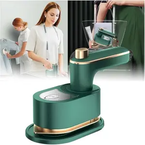 Travel Clothes Handheld Portable Steam Iron, 10 Seconds Fast Heating 180° Rotating Small Size Clothes Steam Iron, Home, Dormitory, Travel Essential Mini Steam Iron