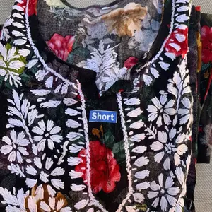 Chikankari Kurta Set - Women's 2 Piece Reyon  Cotton  Set with Printed and Plain Designs, Ideal for Womenswear - Clothes