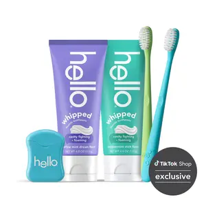 whipped toothpaste all in one kit