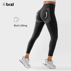 BRXL【Discount for live】Performance Yoga Pants High Waist Gym Leggings with Side Pocket & Stretchy Fabric for Women's Workout Wear-brxl-3
