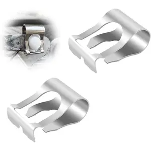 2PCS Universal Windshield Wiper Linkage Clip with Barb Fixing Teeth Design, Wipers Motor Assembly Transmission Clips Car Accessories for Fixing Wiper Linkage