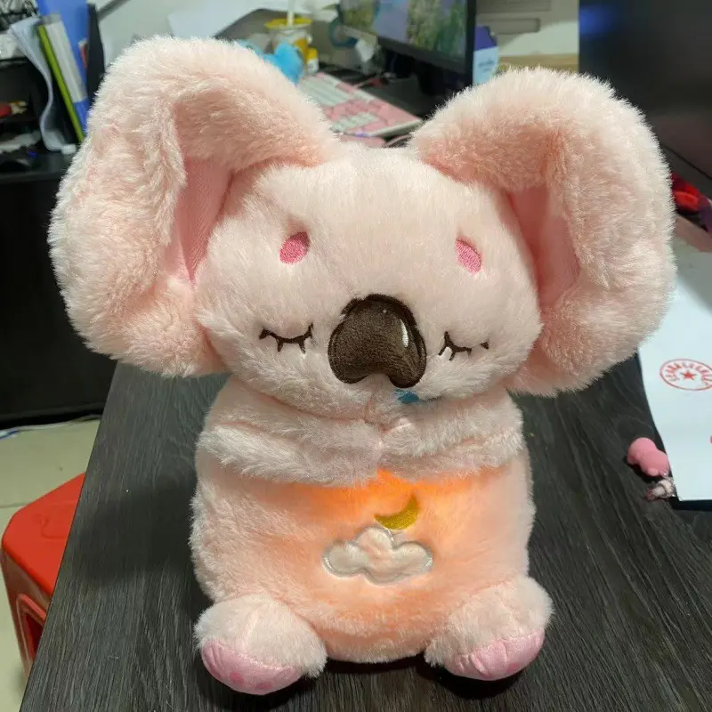 Five levels can move ears, pink koala