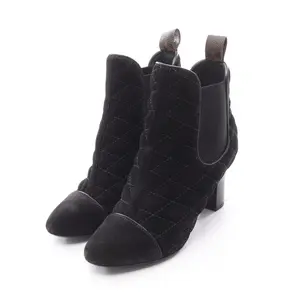 Pre-owned Louis Vuitton Canvas Small Leather Goods Monogram Boots
