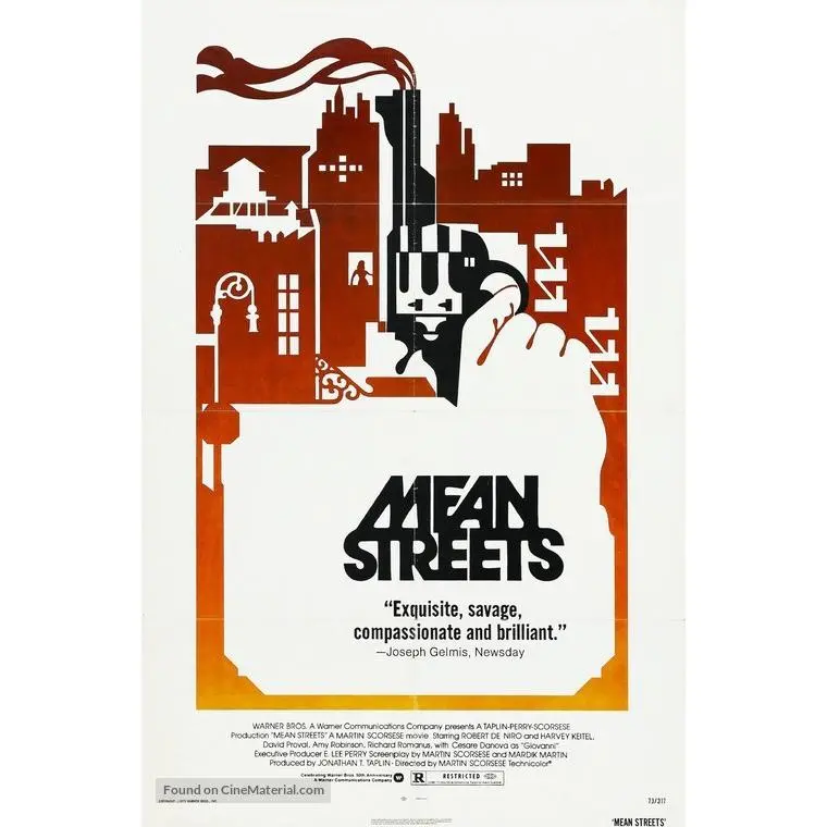 Mean Streets Movie Poster - 24" x 36"