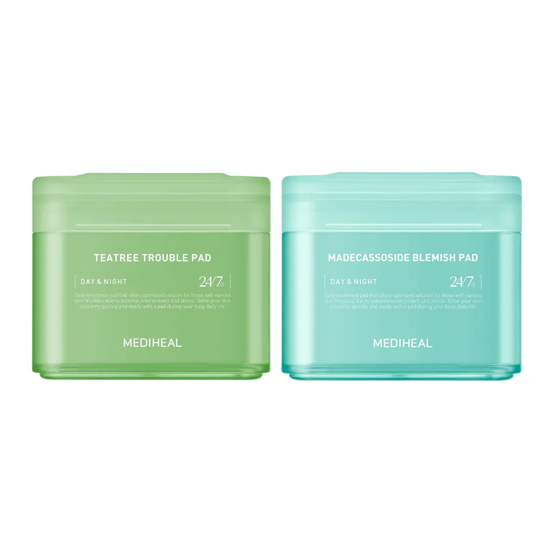 mediheal Tonerpad Teatree Madecassoside koreanskincare set mediheal Tonerpad Teatree Madecassoside koreanskincare set