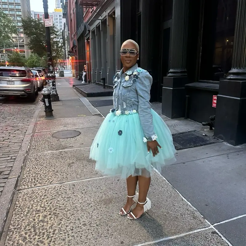 BLUE FLOWER BOMB JACKET Womenswear Outerwear Casual Coats Tops