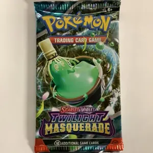 Pokémon Twilight Masquerade Trading Card Game, Collectible Card Pack, Includes Additional Game Cards, Ideal for Trading & Collecting