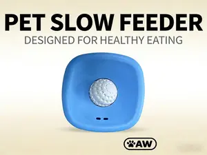 Interactive Roller Ball Slow-Lick Bowl for Dogs