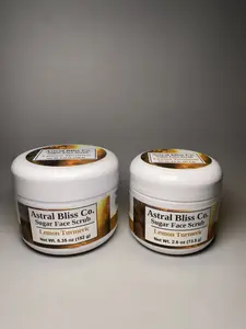 Astral Bliss Co. Lemon Turmeric Sugar Face Scrub