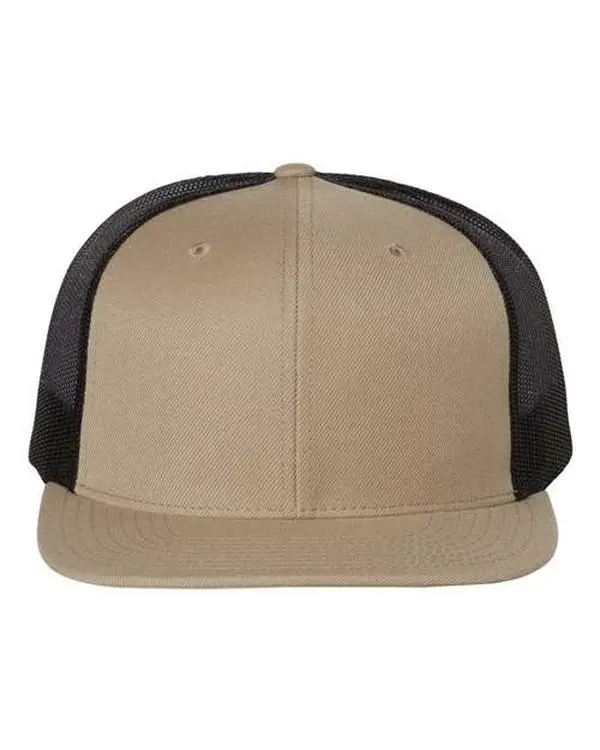 Richardson 511 Wool Blend Flat Bill Trucker Cap