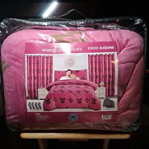 10 pcs set Borrego comforter set
