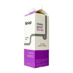 Bloop Eco-Luxury Scented Laundry Soap "Stone Fruit" 32oz - Highly Concentrated, Vegan & Cruelty-Free, Phthalate-Free, Toxin Free, Household Cleaning