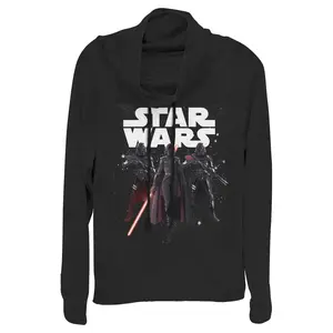 Junior's Star Wars Jedi: Fallen Order Starry Inquisitor Cowl Neck Sweatshirt