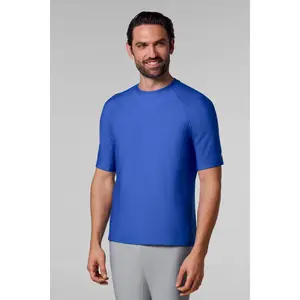 Men's Hightide Short Sleeve Swim Shirt | Baja Blue