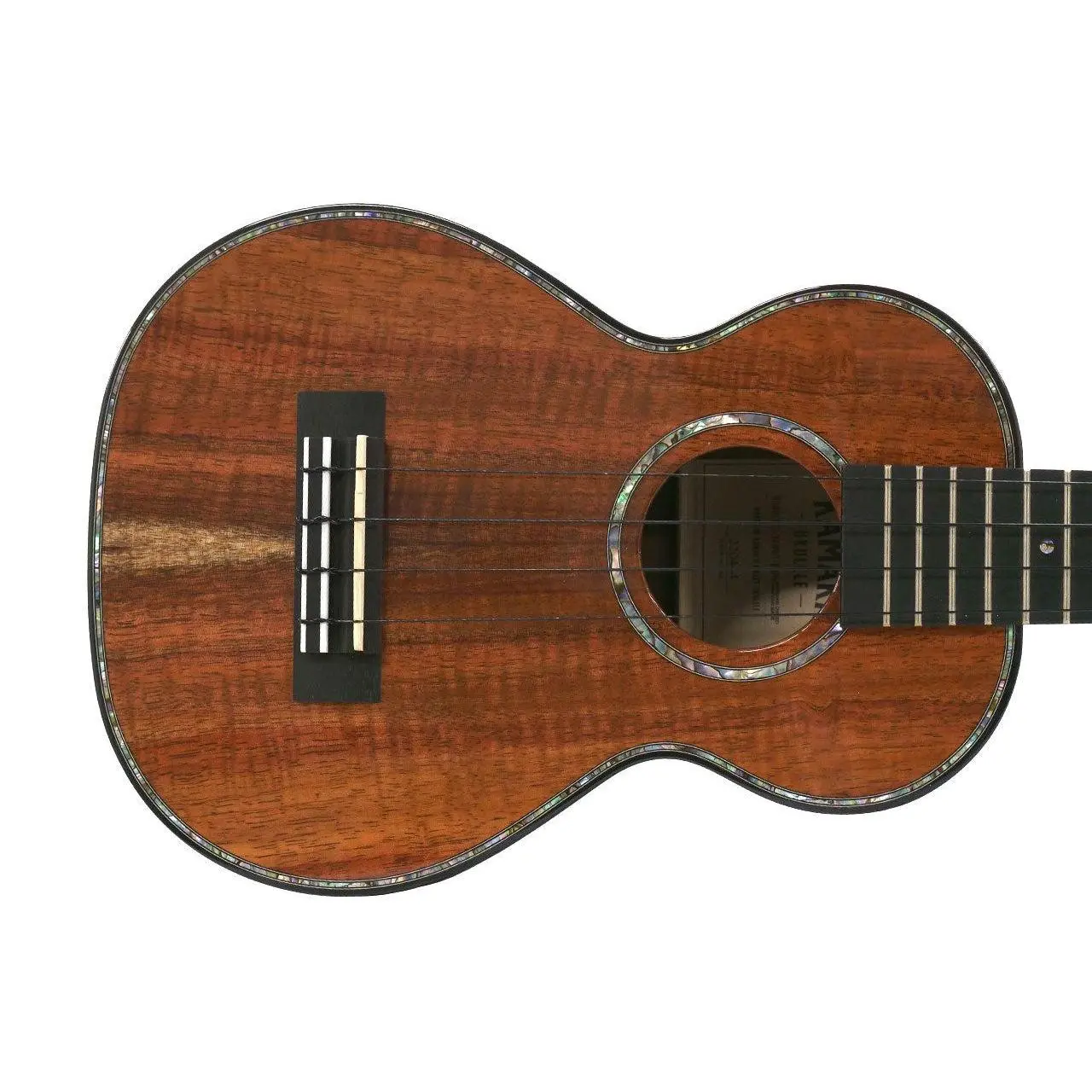 Kamaka HF-2-D2 Solid Deluxe Hawaiian Curly Koa Concert Ukulele