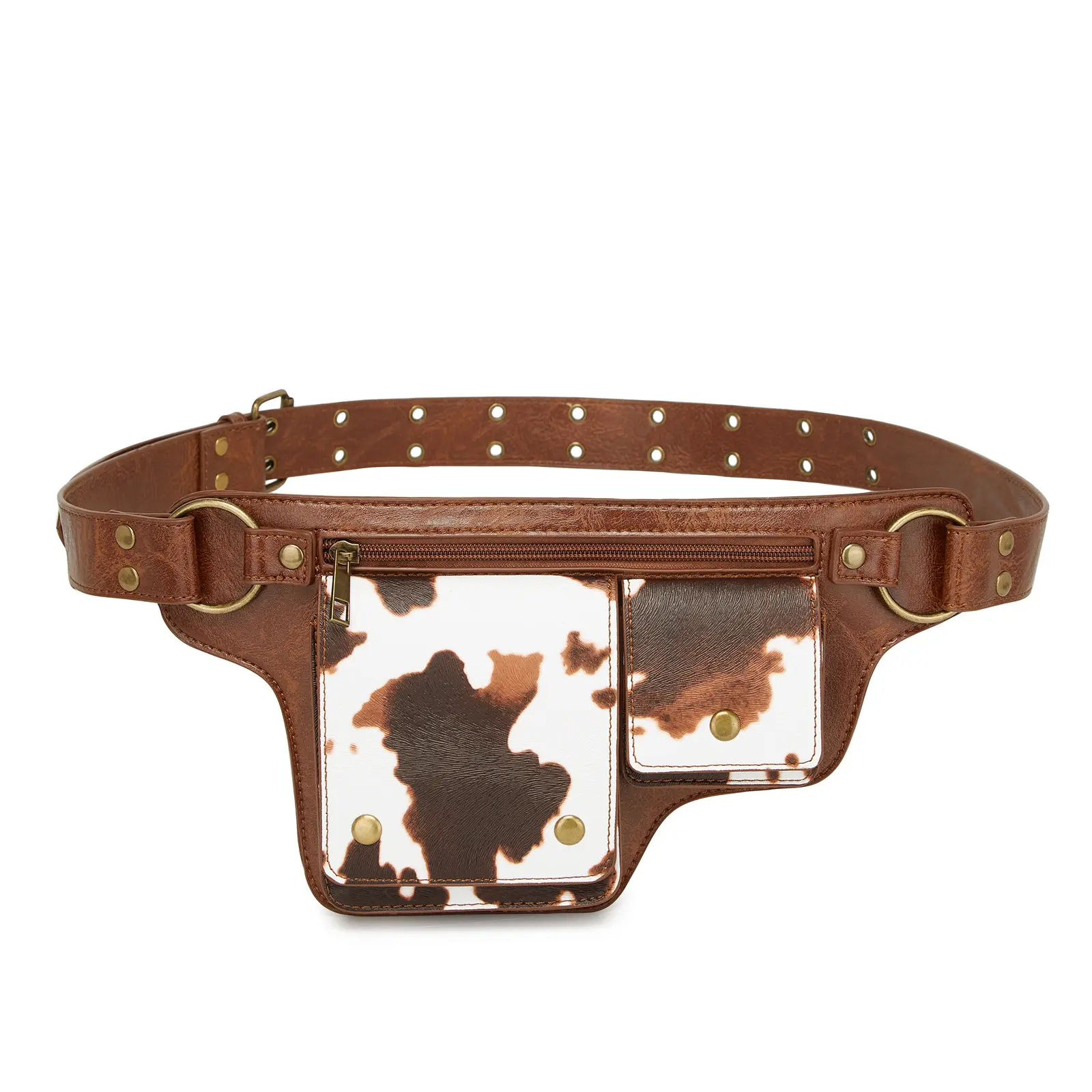 PG5006 cow stripe reddish brown