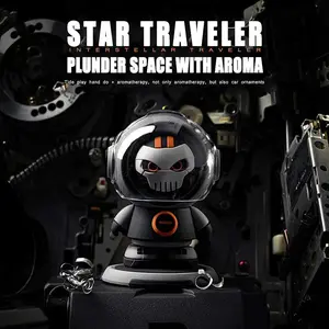 Car Air Freshener Cute Creative Interstellar Traveler Car Fragrance Diffuser Car Seasoning Air Purifier Fragrance Accessories
