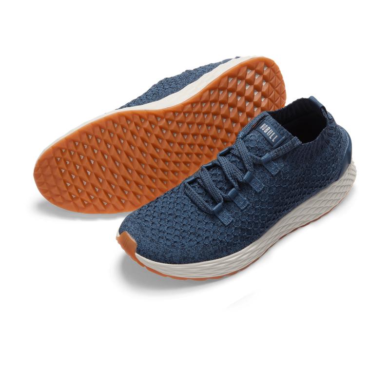 NOBULL Men's Allday Knit Shoe in Shadow Navy - Everyday Walking Sneaker, Comfortable Slip-On Shoe, Casual Trainer