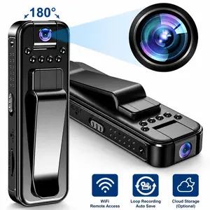 1080P Action Camera with Portable Clip - WiFi & APP Control, Infrared Night Vision, Outdoor Sports Ready, Wearable Action Cam
