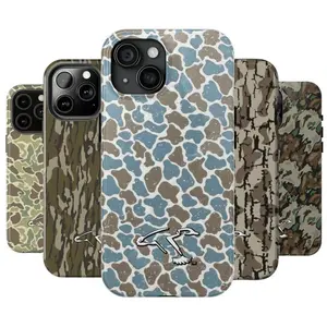 Retro waterfowl Southern style duck camouflage phone case, compatible with iPhone 17-11 Pro Max/Plus and Samsung Galaxy S23-25