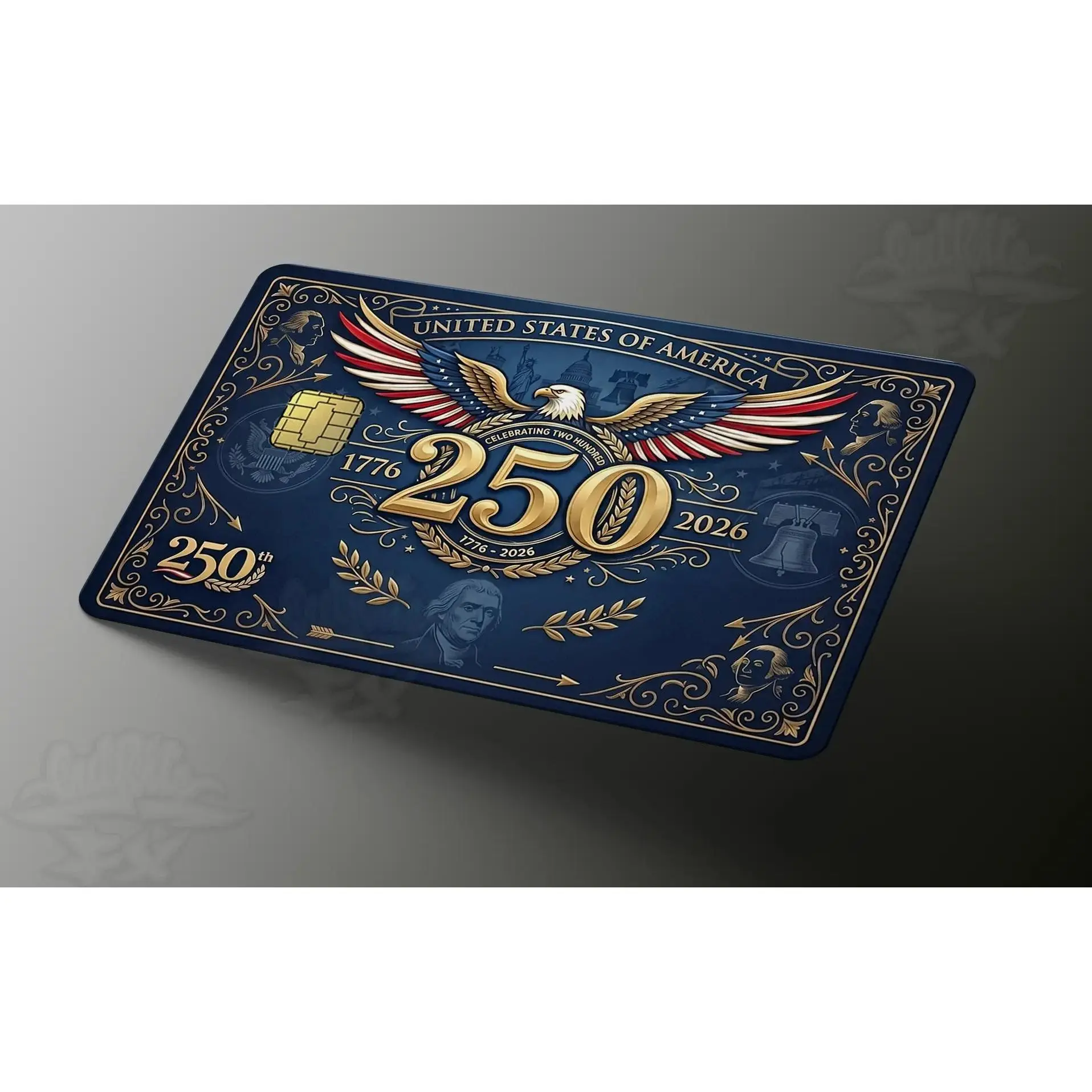 USA 250th Anniversary Credit Card Skin