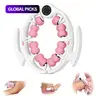Cellulite & Muscle Massage Roller with Detachable Handle, Handheld Body Roller, Slimming Leg & Buttock Body Care Roller, Body Care Tool #GLOBAL PICKS