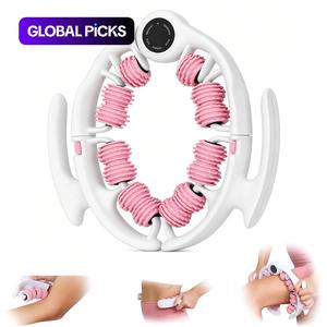 cellulite massager roller, cellulite remover muscle roller, fascia massage tool for thigh, leg, waist - anti-celulitis, lymphatic drainage, body sculpting, deep tissue pain relief
