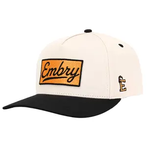 Cream/Black - Logo Patch