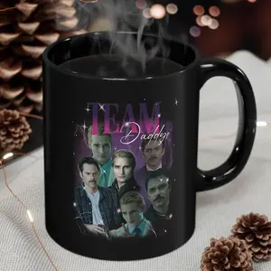 Twilight Dads Mug, Carlisle Cullen & Charlie Swan Coffee Cup, Funny Twilight Gift, Vampire Saga Merch, Dad Twilight Cup, Pop Culture Coffee Mug, Twilight Fans Gift